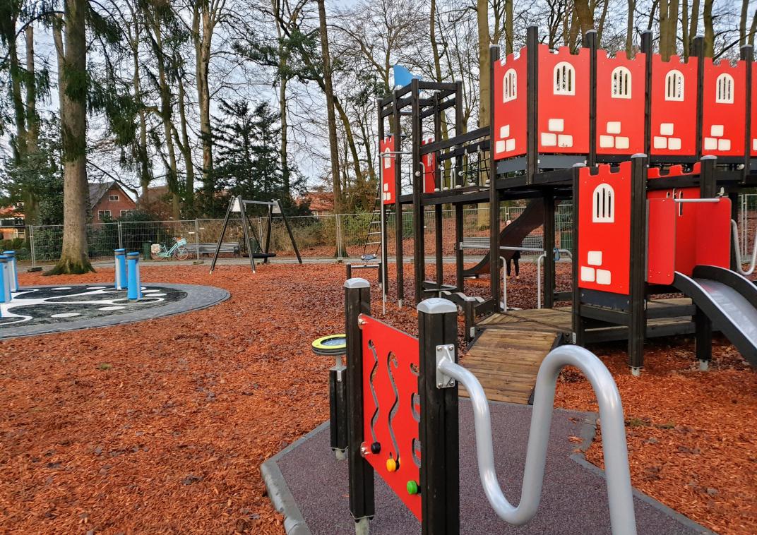 Voorbeeld van een inclusieve speelplaats