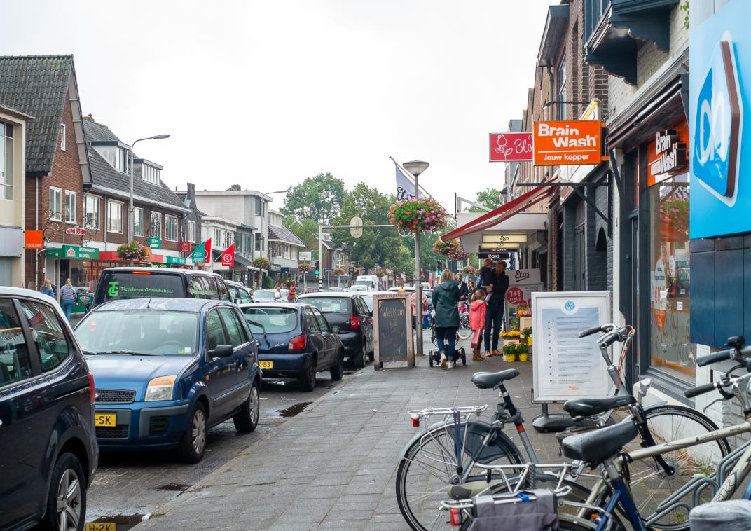 Winkelpanden aan de Leusderweg