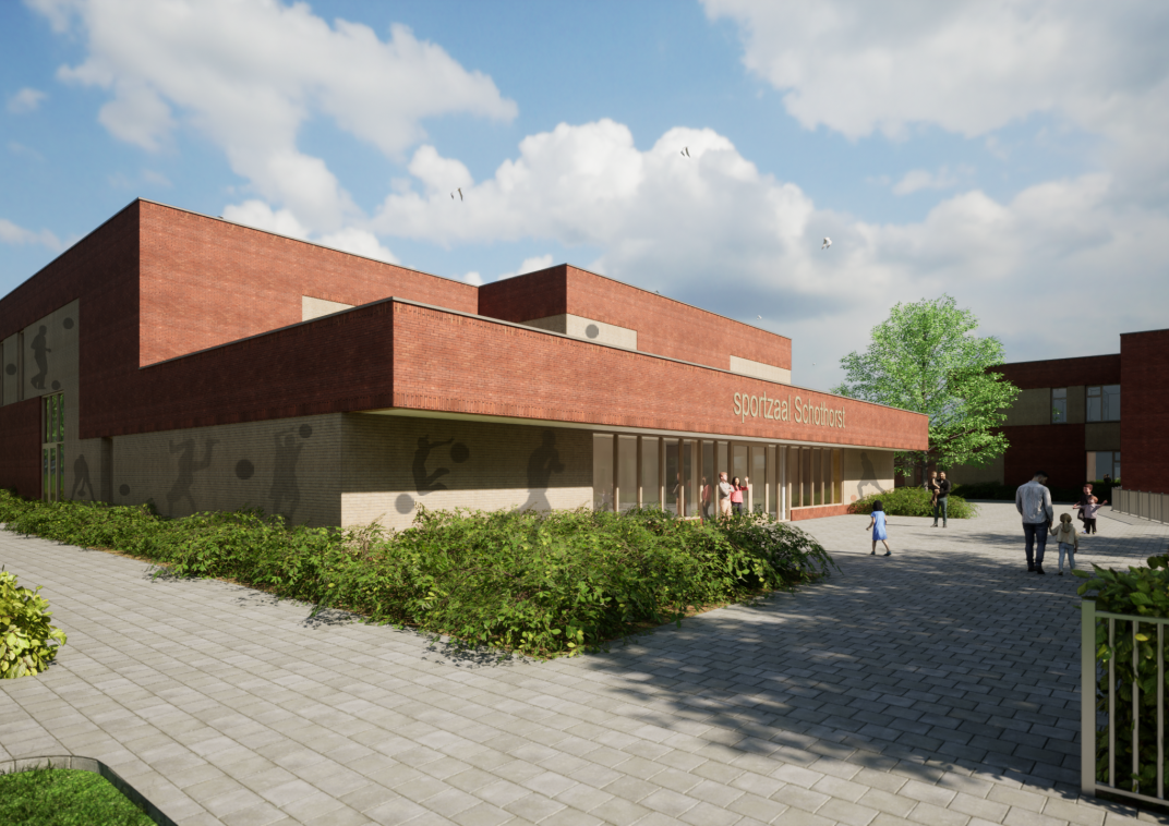 Impressie sportzaal Schothorst