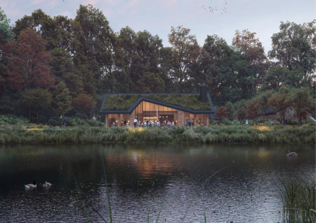 Gebouw voor horeca aan 't Hammetje