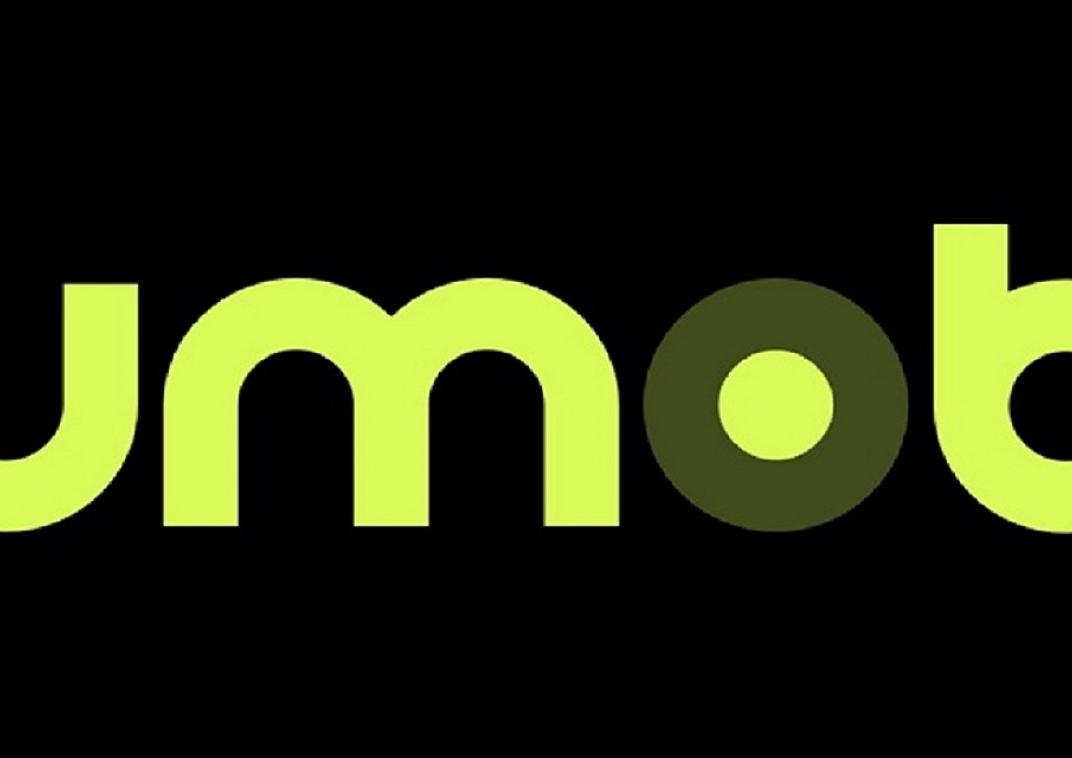 Het logo van het bedrijf Umob