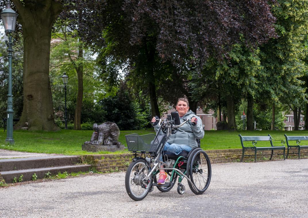 Man in rolstoel