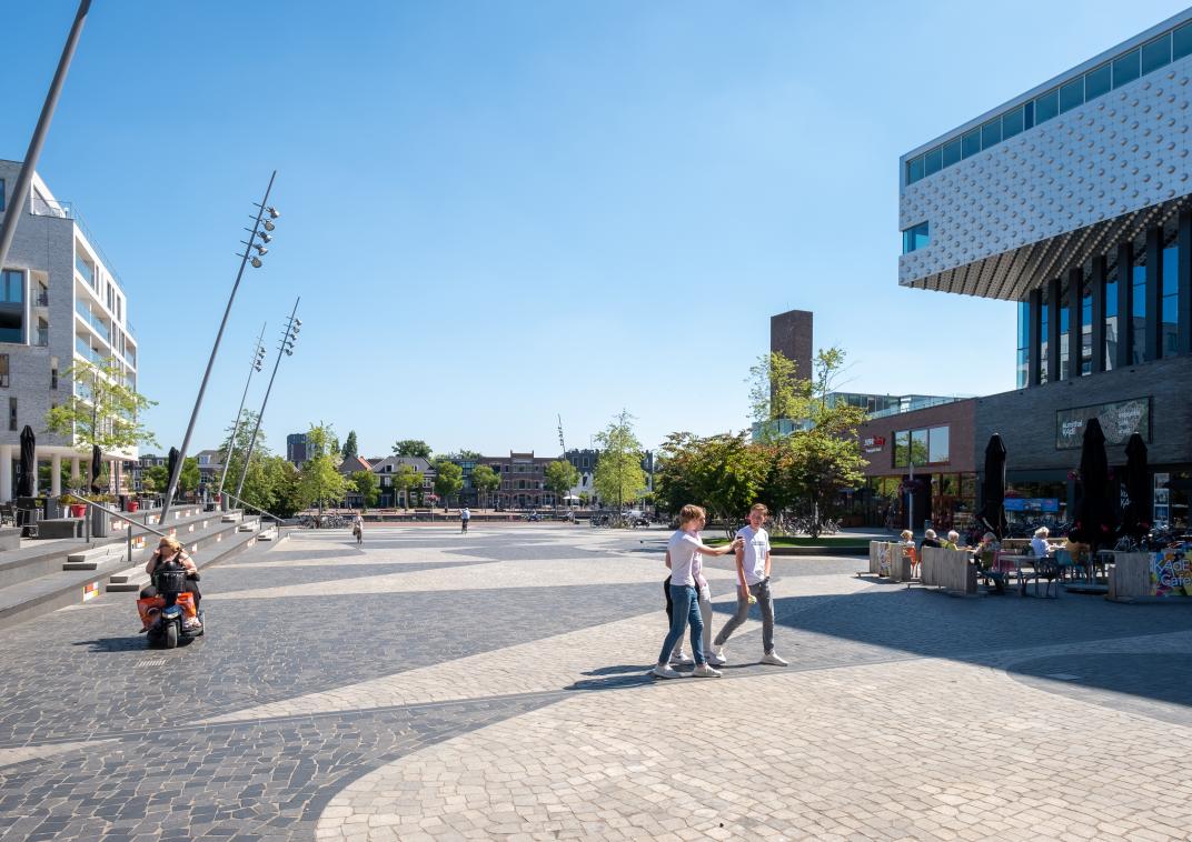 Eemplein in de zomer 2022