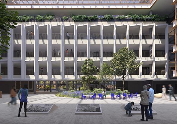 Impressie van het Huis voor de Stad