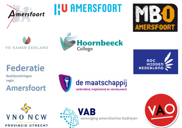 logo's aansluiting onderwijs arbeidsmarkt