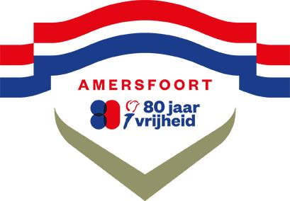 Logo van Amersfoort 80 jaar vrijheid 