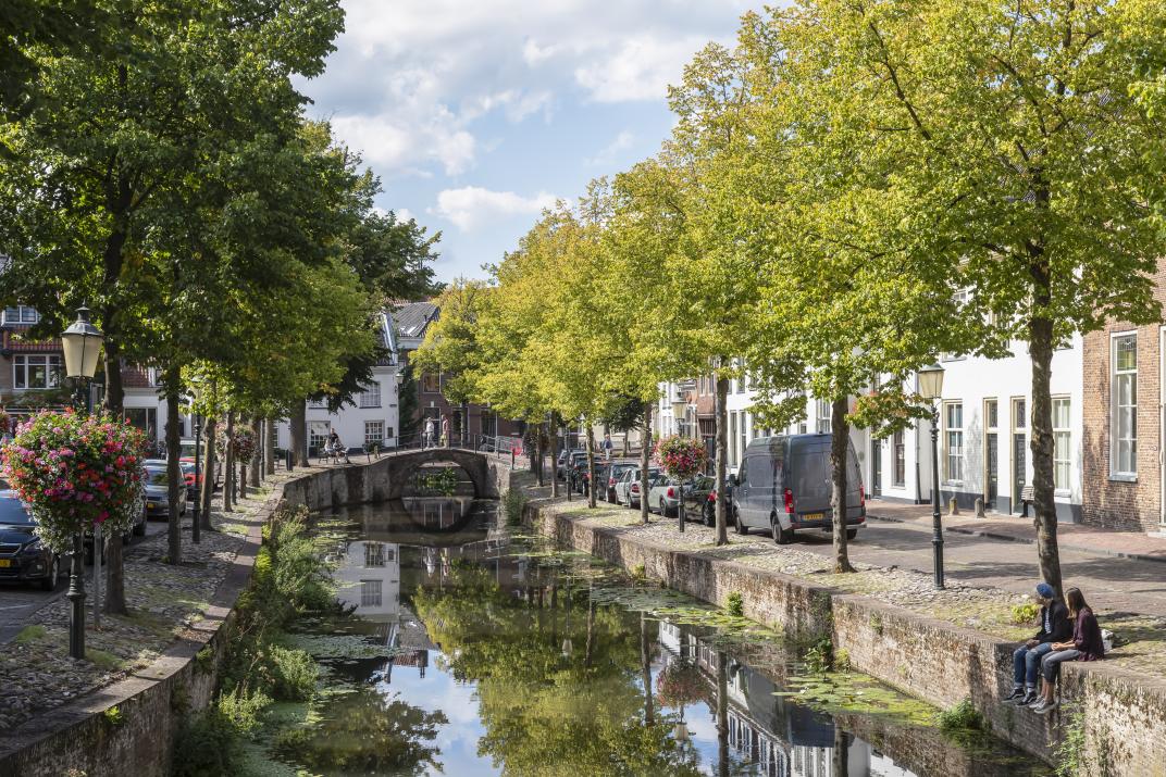 Decoratieve afbeelding binnenstad Amersfoort