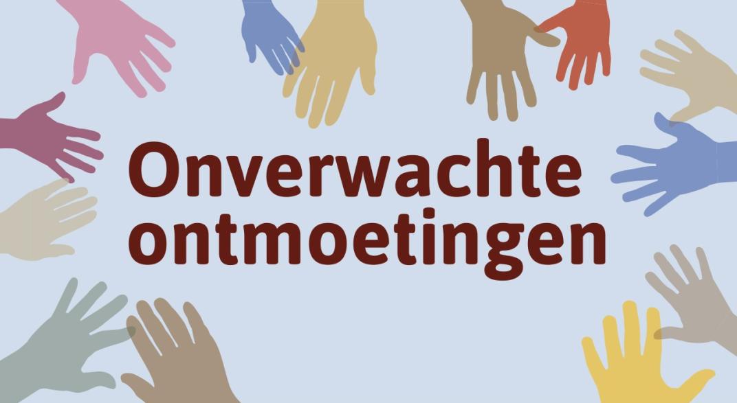 Logo Diversiteitsfestival met tekst Onverwachte ontmoetingen