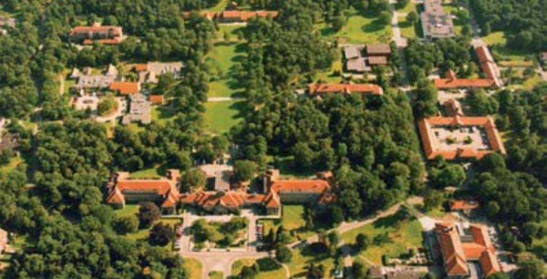 Luchtfoto van Woningbouw Zon & Schild