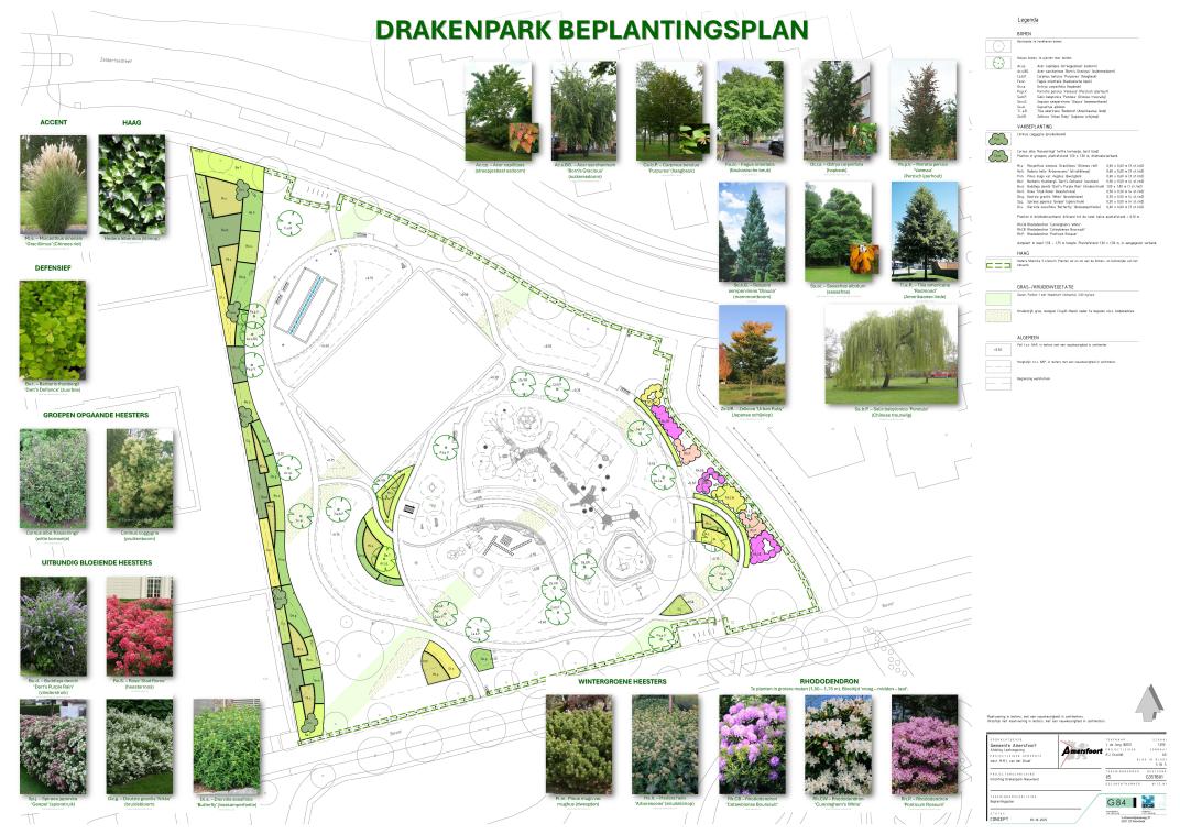 Beplantingsplan Drakenpark