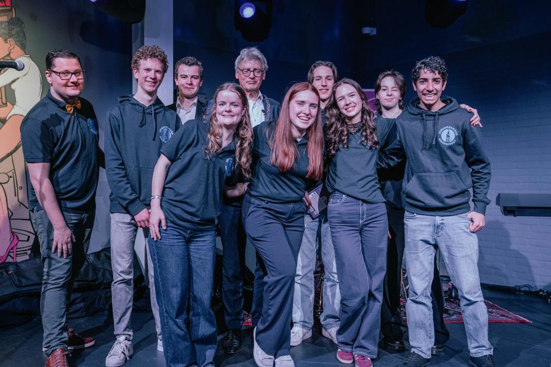 Groepsfoto jongerenraad Amersfoort