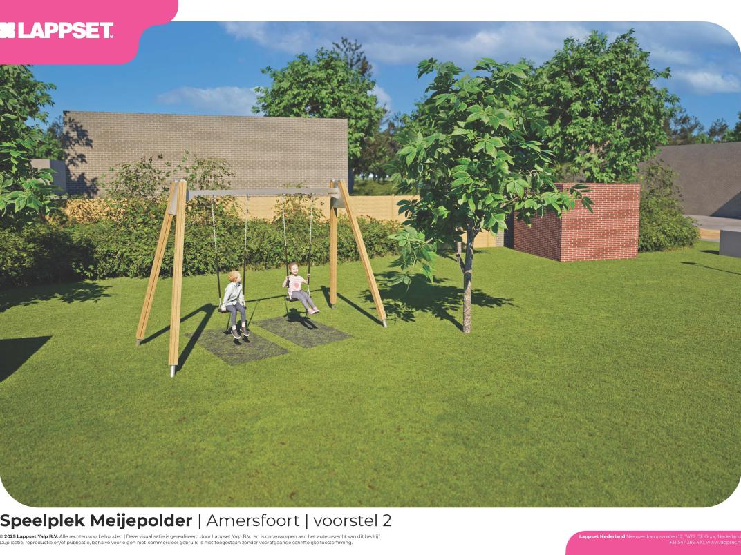 Speeltuin ontwerp Meijepolder van ontwerp 2