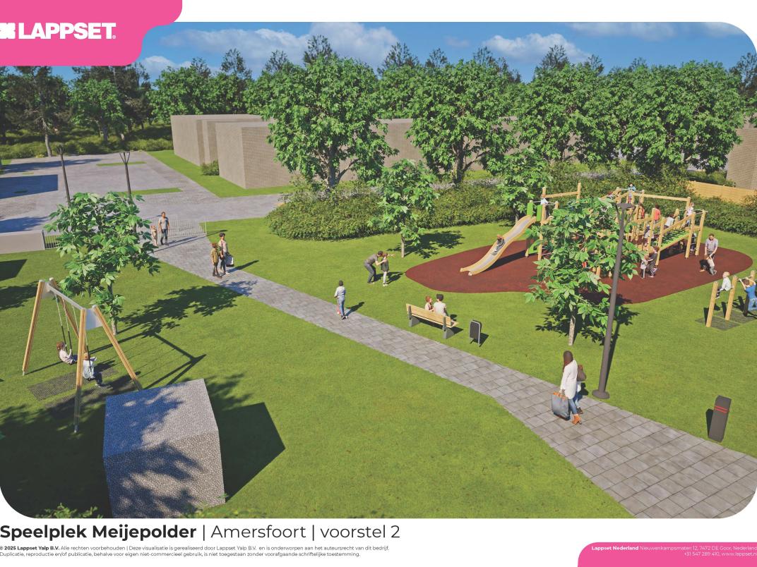 Speeltuin ontwerp Meijepolder van ontwerp 2