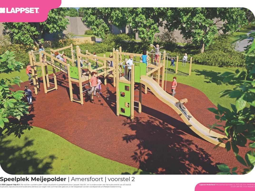 Speeltuin ontwerp Meijepolder van ontwerp 2
